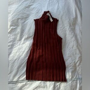 NWT: J.Crew Wool Blend Turtleneck Tank in Size S